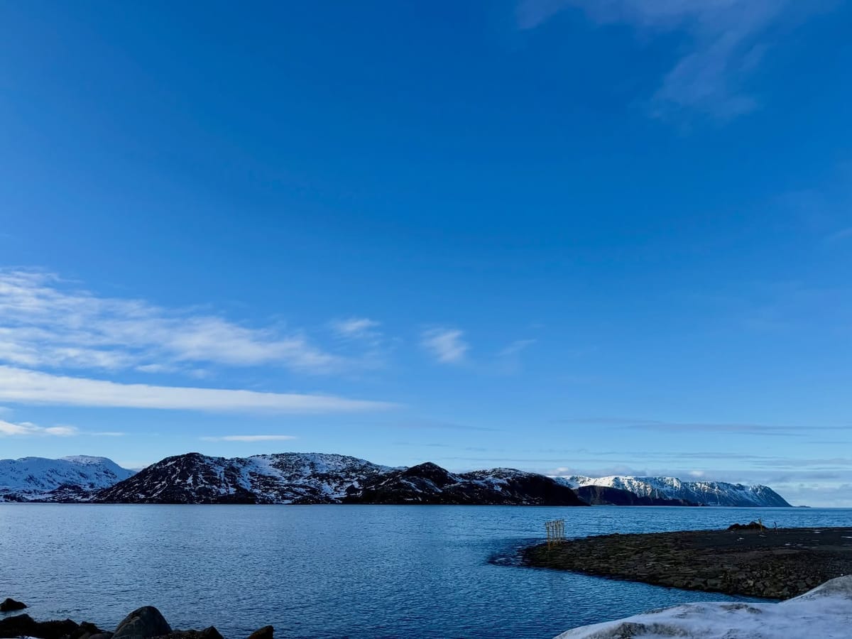 Pure northern calm 🌊 #Honningsvåg #ArcticNorway #NorwayTravel #ExploreNorway #BucketList